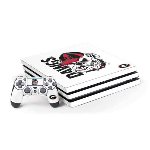 University of Georgia Dawgs PS4 Pro Bundle Skin