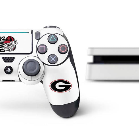 University of Georgia Dawgs PS4 Slim Bundle Skin