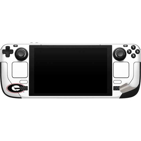 University of Georgia Dawgs Steam Deck Handheld Gaming Computer Skin