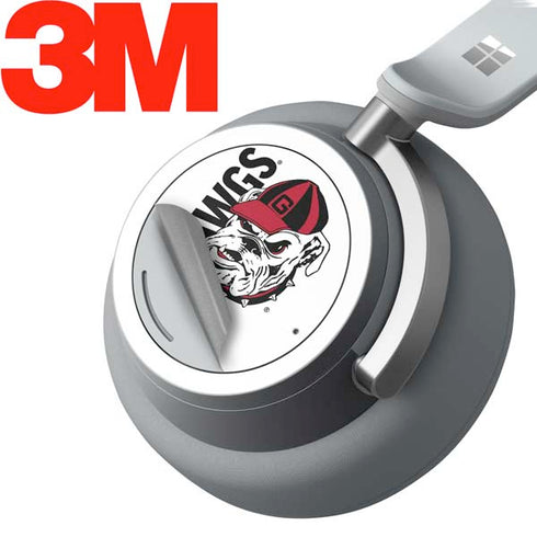 University of Georgia Dawgs Surface Headphones Skin