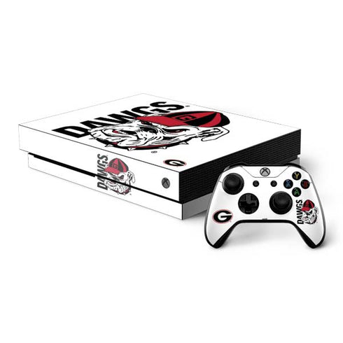 University of Georgia Dawgs Xbox One X Bundle Skin