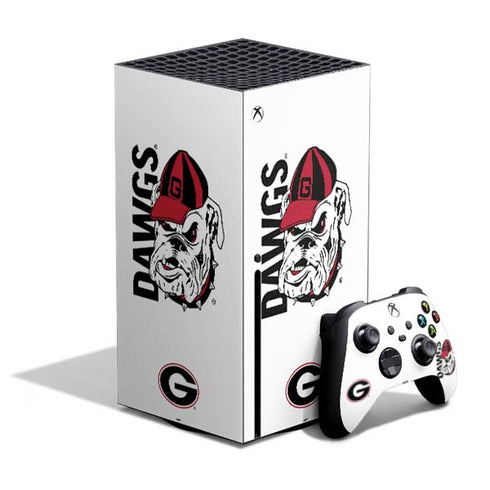 University of Georgia Dawgs Xbox Series X Bundle Skin