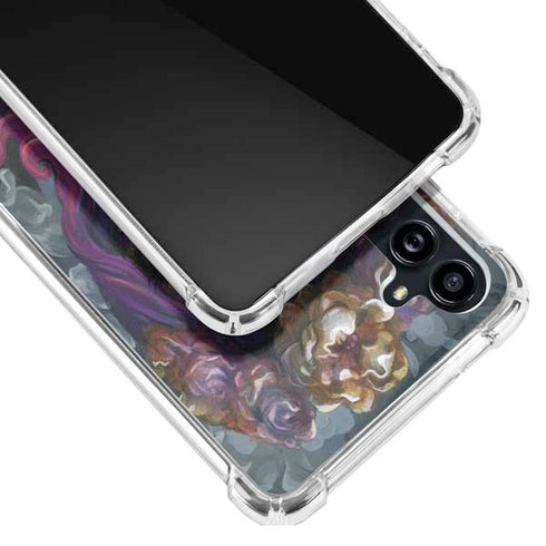 Day of the Dead Gothic Skull Fairy by Jasmine Becket-Griffith Galaxy A54 5G Clear Case