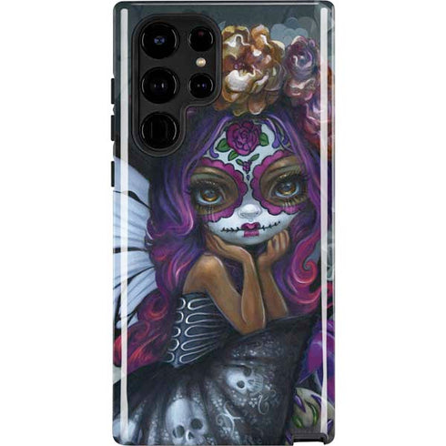 Day of the Dead Gothic Skull Fairy by Jasmine Becket-Griffith Galaxy S24 Ultra Impact Case