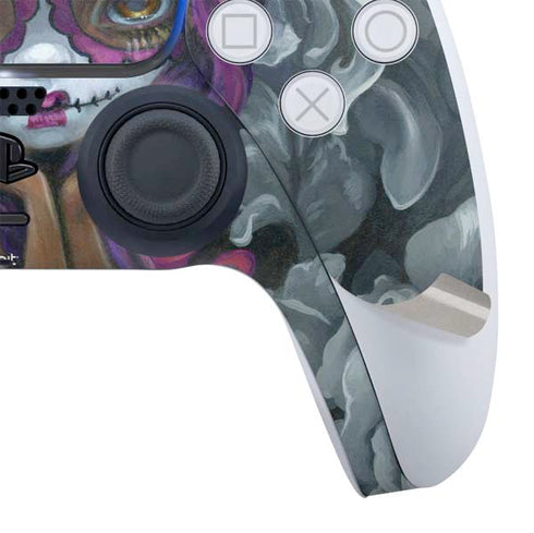 Day of the Dead Gothic Skull Fairy by Jasmine Becket-Griffith PS5 Slim Digital Edition Bundle Skin