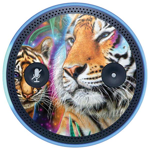 Daydream Galaxy Tigers by Sheena Pike Amazon Echo Skin