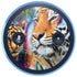 Daydream Galaxy Tigers by Sheena Pike Amazon Echo Skin