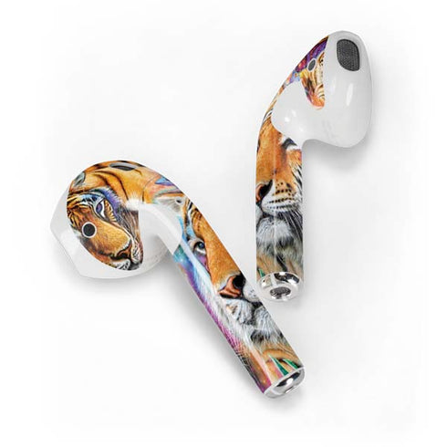 Daydream Galaxy Tigers by Sheena Pike Apple AirPods 2 Skin