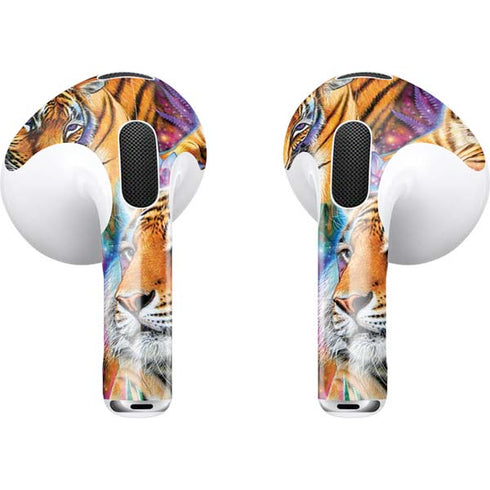 Daydream Galaxy Tigers by Sheena Pike Apple AirPods (3rd Gen 2021) Skin