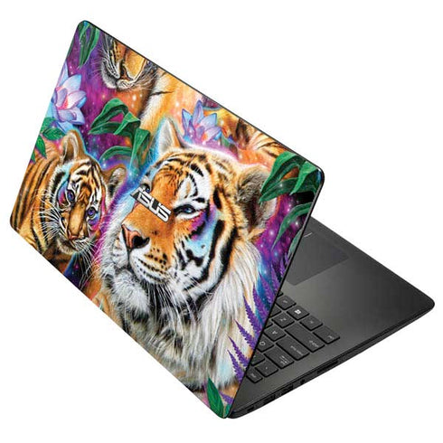 Daydream Galaxy Tigers by Sheena Pike Asus X502CA 15.6 Skin