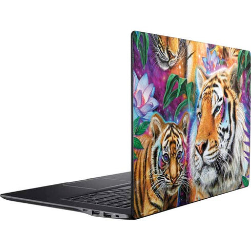 Daydream Galaxy Tigers by Sheena Pike Ativ Book 9 (15.6in 2014) Skin