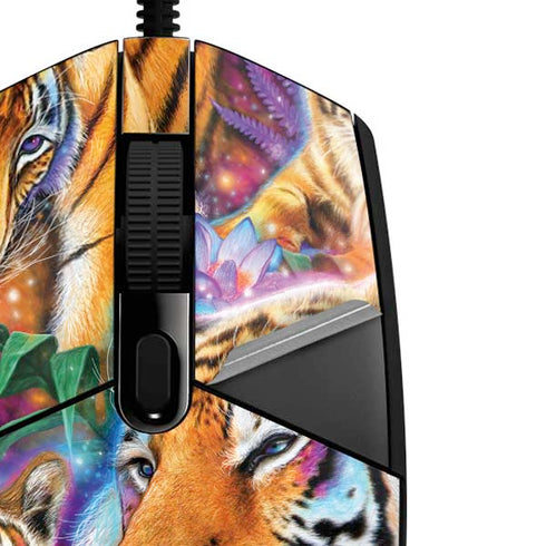 Daydream Galaxy Tigers by Sheena Pike G203 Prodigy RGB Wired Gaming Mouse Skin