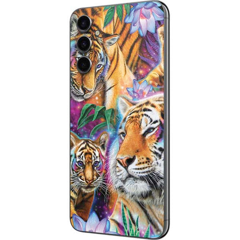 Daydream Galaxy Tigers by Sheena Pike Galaxy A14 5G Skin