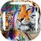 Daydream Galaxy Tigers by Sheena Pike Galaxy Buds Live Skin