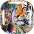 Daydream Galaxy Tigers by Sheena Pike Galaxy Buds Live Skin
