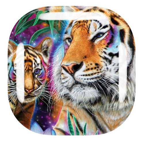 Daydream Galaxy Tigers by Sheena Pike Galaxy Buds Pro Skin