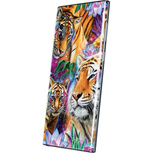 Daydream Galaxy Tigers by Sheena Pike Galaxy Note 10 Skin