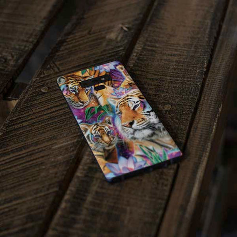 Daydream Galaxy Tigers by Sheena Pike Galaxy Note 9 Skin