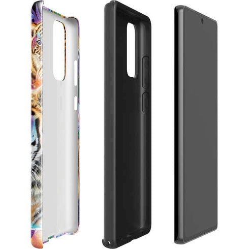 Daydream Galaxy Tigers by Sheena Pike Galaxy Note20 5G Pro Case