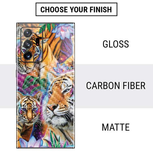Daydream Galaxy Tigers by Sheena Pike Galaxy Note20 Ultra 5G Skin