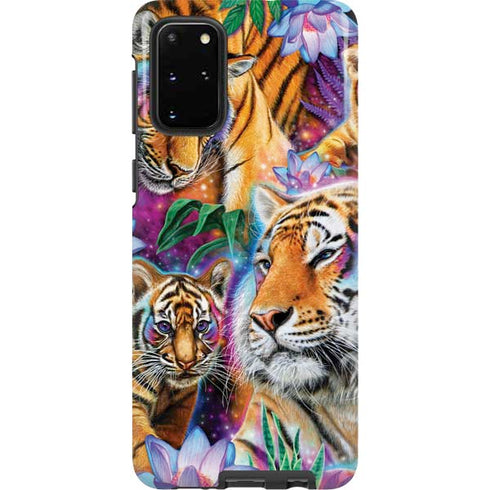Daydream Galaxy Tigers by Sheena Pike Galaxy S20 Plus Pro Case
