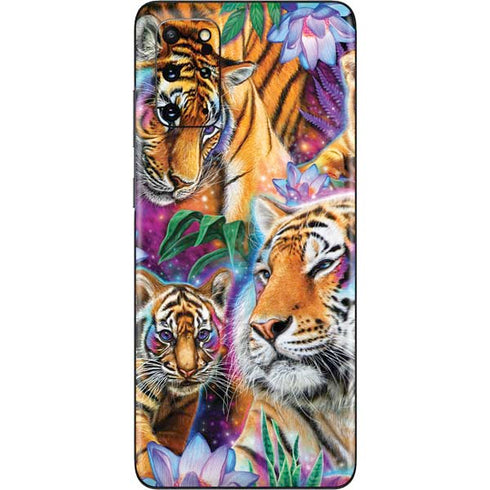 Daydream Galaxy Tigers by Sheena Pike Galaxy S20 Plus Skin