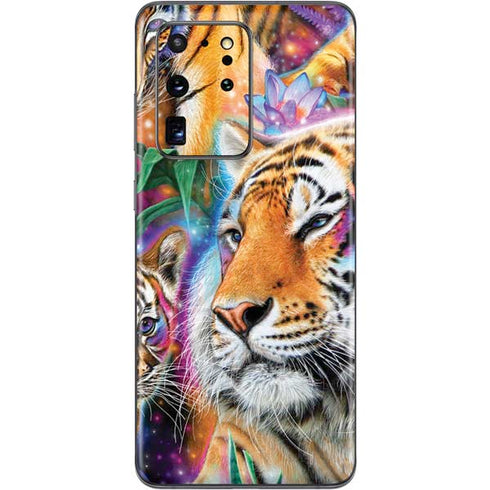 Daydream Galaxy Tigers by Sheena Pike Galaxy S20 Ultra 5G Skin