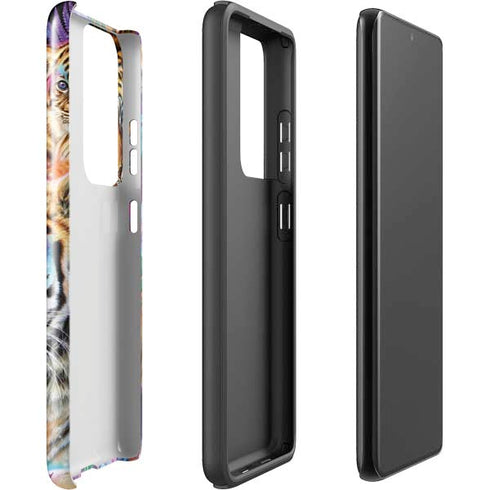 Daydream Galaxy Tigers by Sheena Pike Galaxy S21 Ultra 5G Pro Case