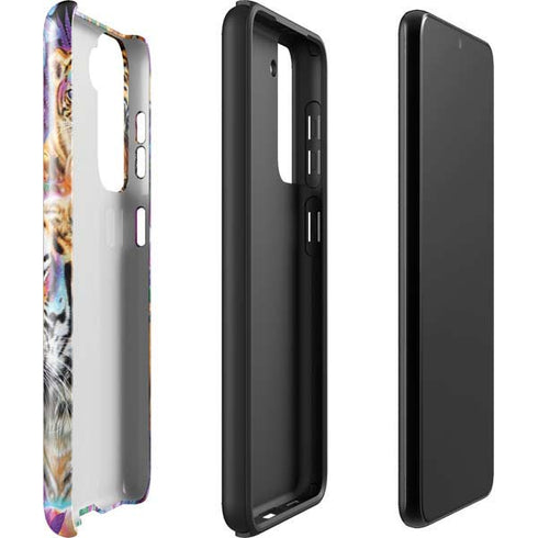 Daydream Galaxy Tigers by Sheena Pike Galaxy S22 Plus Pro Case