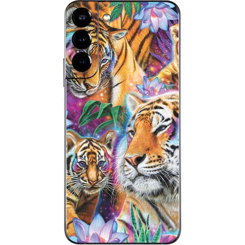 Daydream Galaxy Tigers by Sheena Pike Galaxy S22 Plus Skin