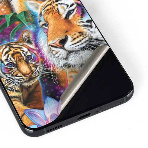 Daydream Galaxy Tigers by Sheena Pike Galaxy S22 Plus Skin