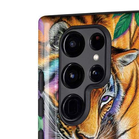 Daydream Galaxy Tigers by Sheena Pike Galaxy S22 Ultra Pro Case