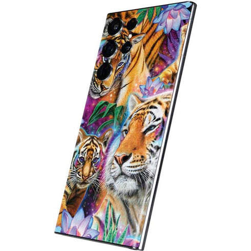 Daydream Galaxy Tigers by Sheena Pike Galaxy S22 Ultra Skin