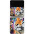 Daydream Galaxy Tigers by Sheena Pike Galaxy Z Flip3 5G Skin