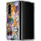 Daydream Galaxy Tigers by Sheena Pike Galaxy Z Fold4 5G Clear Case