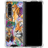 Daydream Galaxy Tigers by Sheena Pike Galaxy Z Fold4 5G Clear Case
