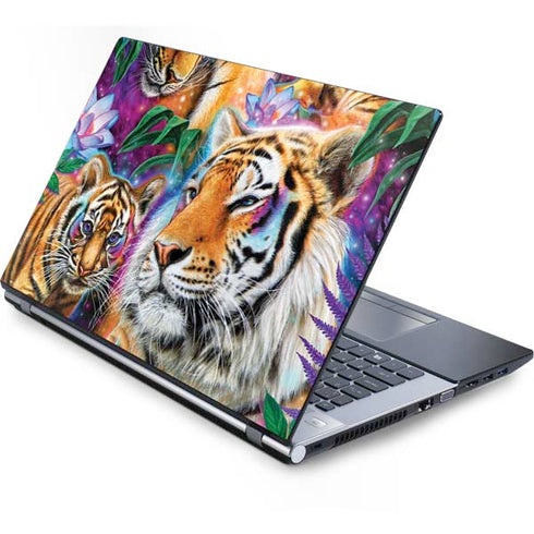 Daydream Galaxy Tigers by Sheena Pike Generic Laptop Skin