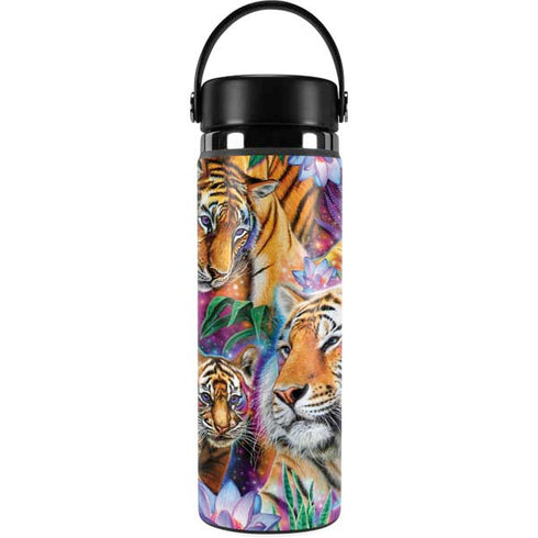 Daydream Galaxy Tigers by Sheena Pike Hydro Flask 20oz Wide Mouth Skin