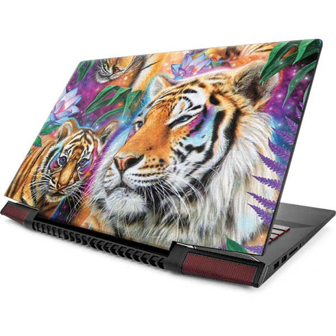 Daydream Galaxy Tigers by Sheena Pike Lenovo IdeaPad Skin