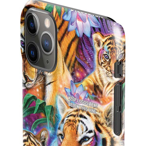 Daydream Galaxy Tigers by Sheena Pike iPhone 11 Pro Max Lite Case