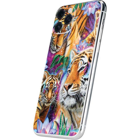 Daydream Galaxy Tigers by Sheena Pike iPhone 11 Pro Skin