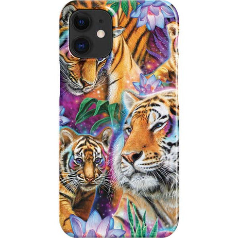 Daydream Galaxy Tigers by Sheena Pike iPhone 12 Mini Lite Case