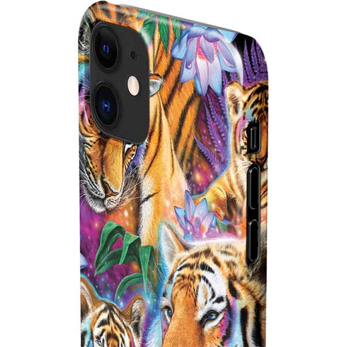 Daydream Galaxy Tigers by Sheena Pike iPhone 12 Mini Lite Case