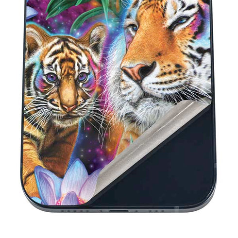 Daydream Galaxy Tigers by Sheena Pike iPhone 12 Mini Skin