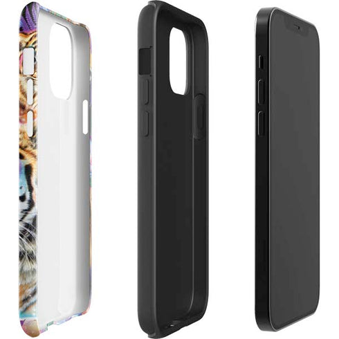 Daydream Galaxy Tigers by Sheena Pike iPhone 12 Pro Impact Case