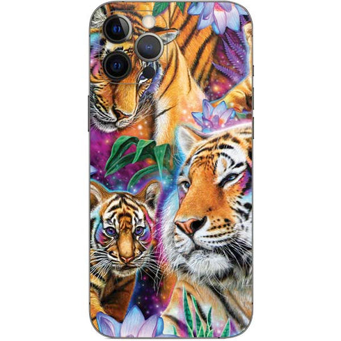 Daydream Galaxy Tigers by Sheena Pike iPhone 12 Pro Max Skin