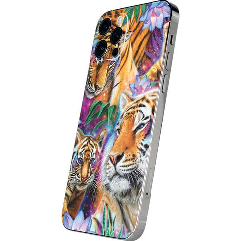 Daydream Galaxy Tigers by Sheena Pike iPhone 12 Pro Max Skin