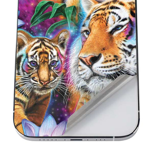 Daydream Galaxy Tigers by Sheena Pike iPhone 12 Pro Max Skin