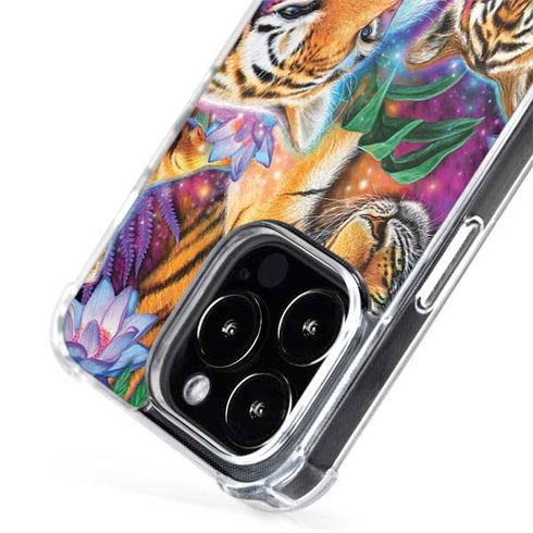 Daydream Galaxy Tigers by Sheena Pike iPhone 13 Pro MagSafe Case
