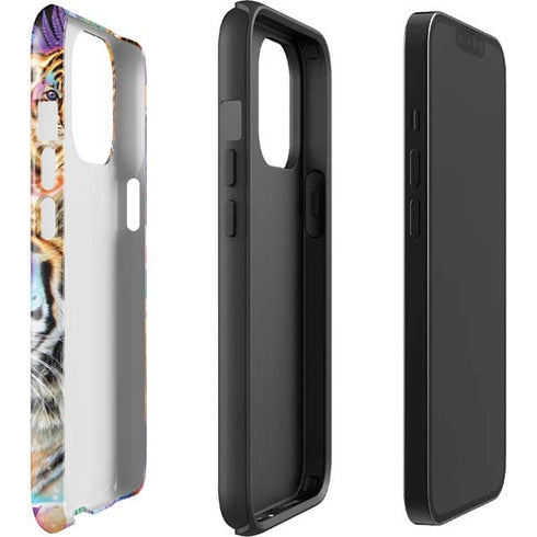 Daydream Galaxy Tigers by Sheena Pike iPhone 13 Pro Max Impact Case